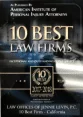 Accolade: 10 Best Law Firms