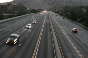 Los Angeles, CA - All Lanes Blocked due to Crash at Hoover St & Vermont Ave